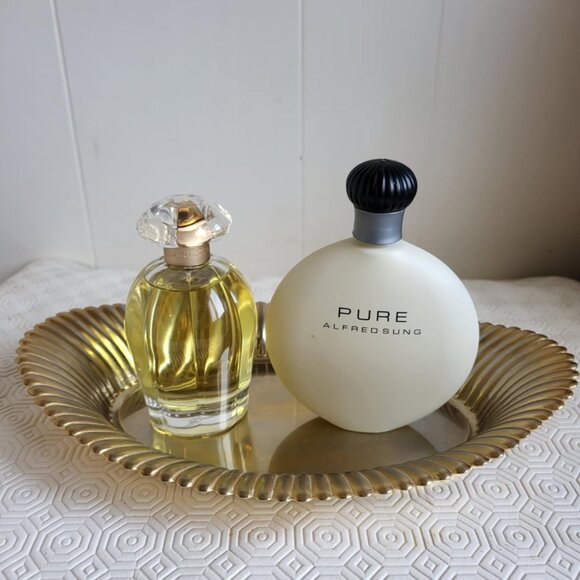 Gold Electronic Plated Brass Table Tray- Perfect for your dressing table - Picture 7 of 7